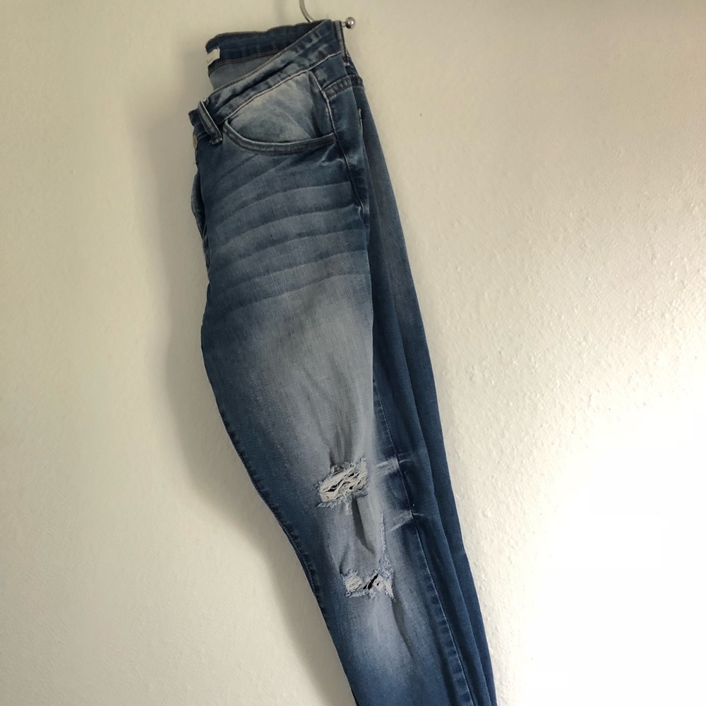 Cropped Ankle Regular Waist Denim Jeans